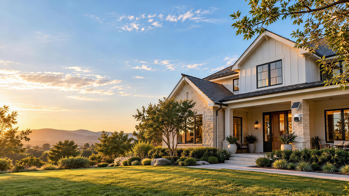 Sunlit family home — illustrative lifestyle image